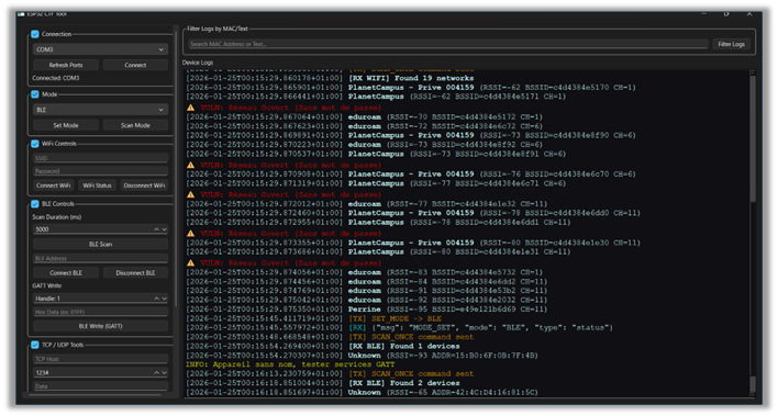 Scanner ESP32 Hardware